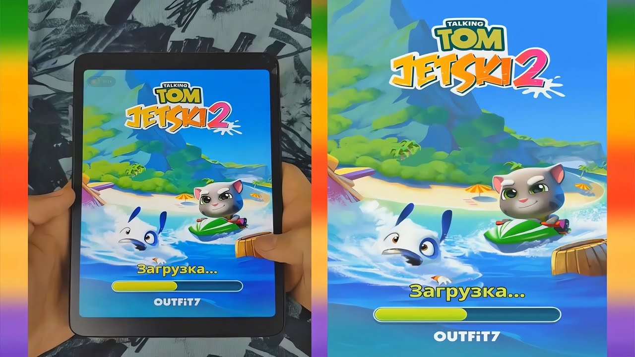 Talking Tom Jetski 2 - Full walkthrough - discover all the heroes - Mobile Gameplay Android