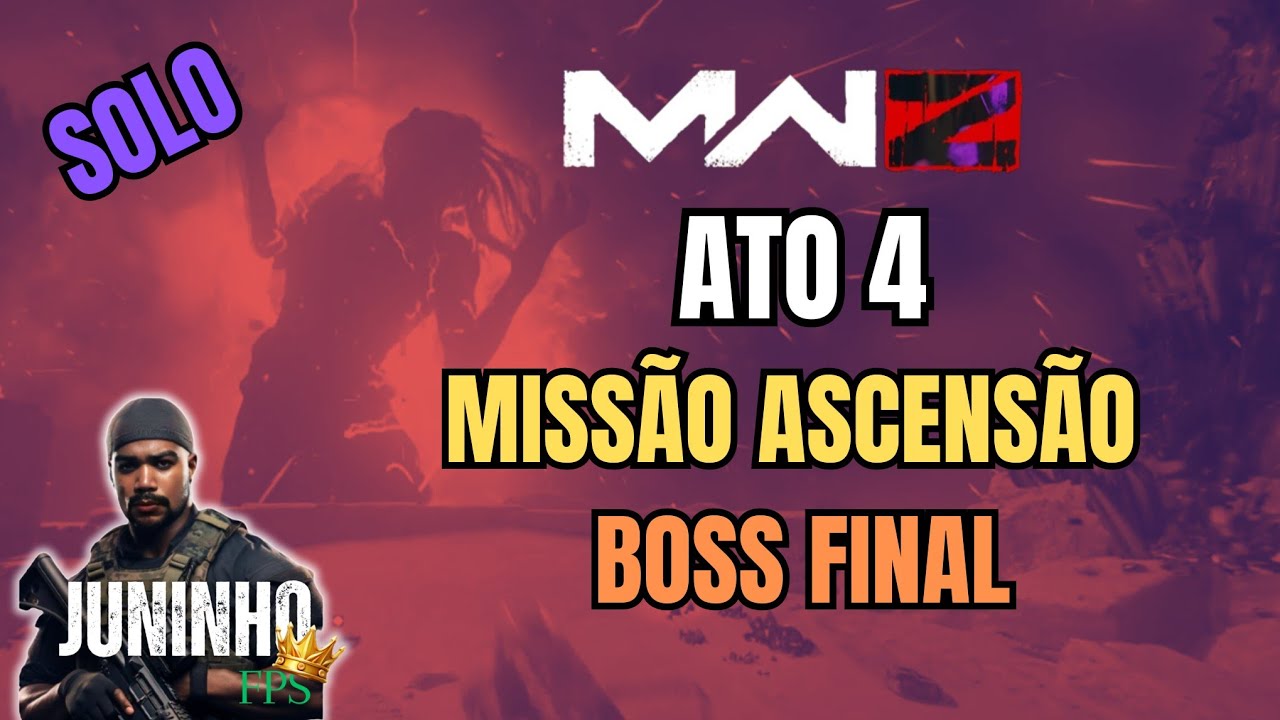 MW3 Zombies (MWZ): ATO 4 Missão ASCENSÃO SOLO