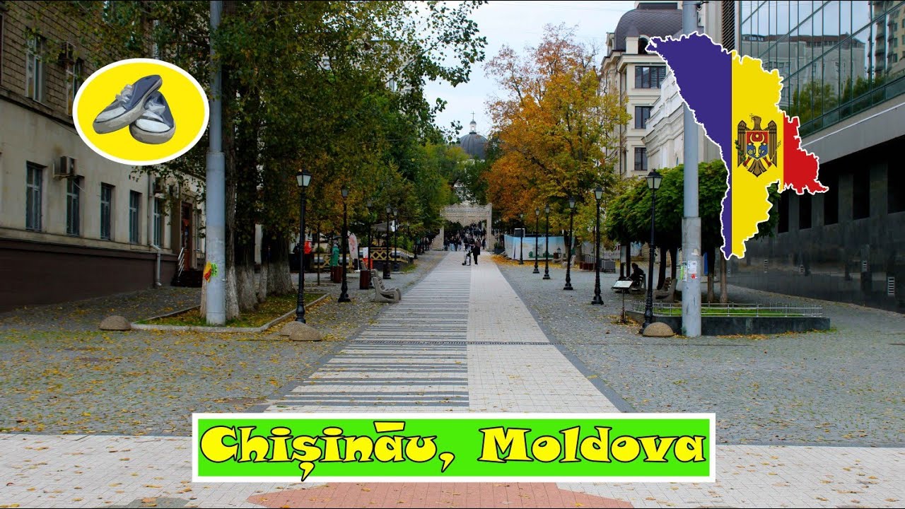 🇲🇩 Chisinau Walking Tour | From Milestone to Financial Center