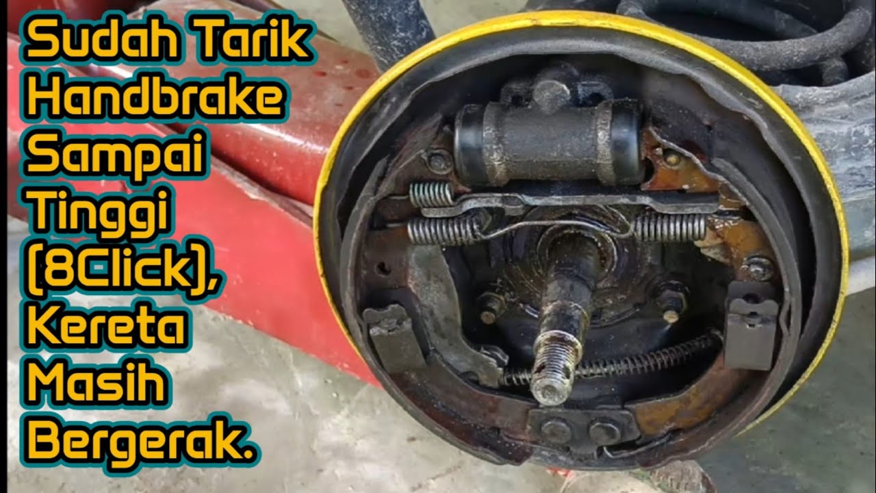 Cara Adjust Handbrake Perodua #kancil #kelisa #kenari #viva(non Abs)