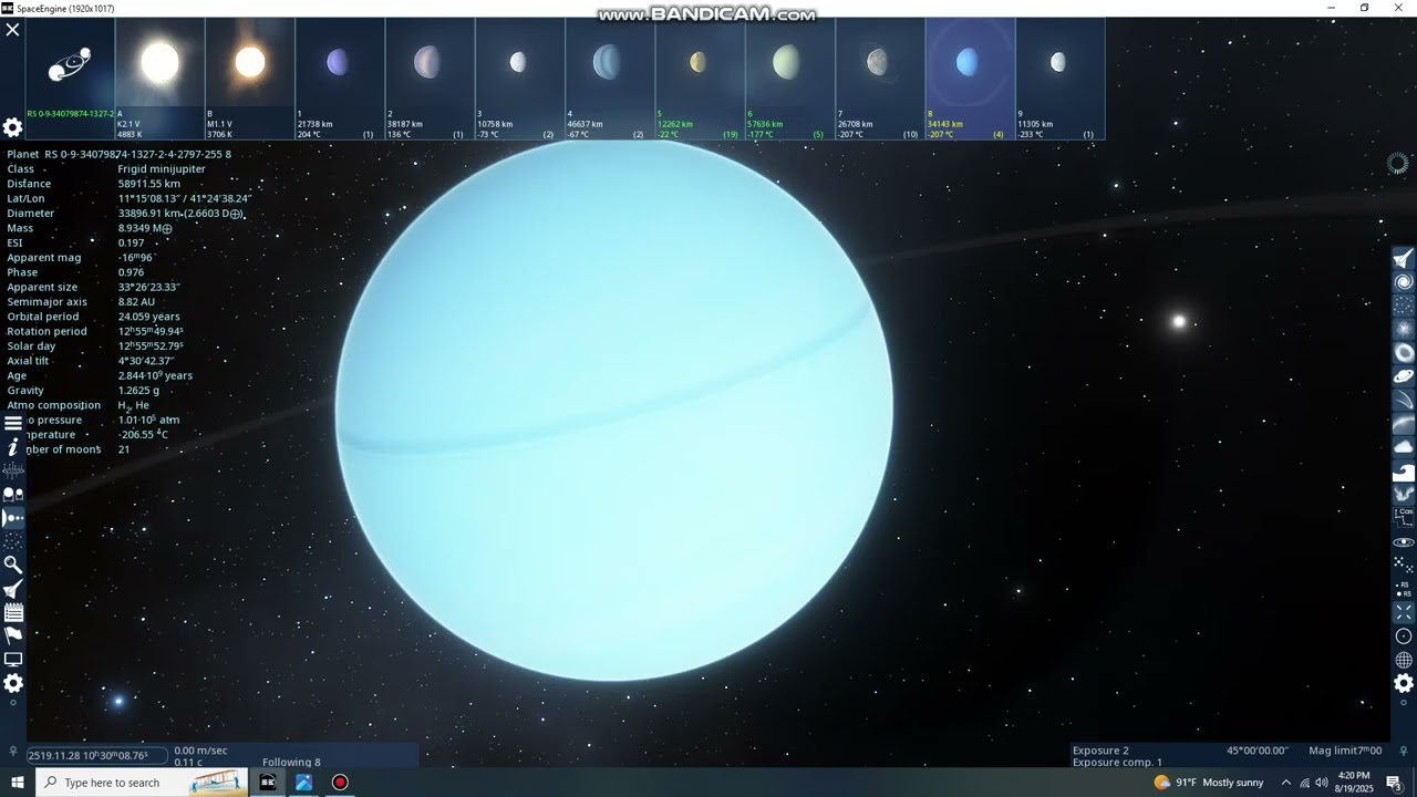 SpaceEngine habitable planets part 1