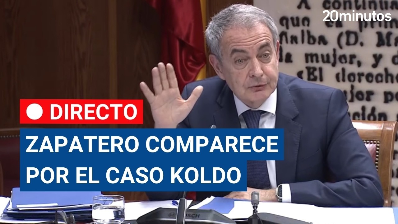 Zapatero comparece en el Senado