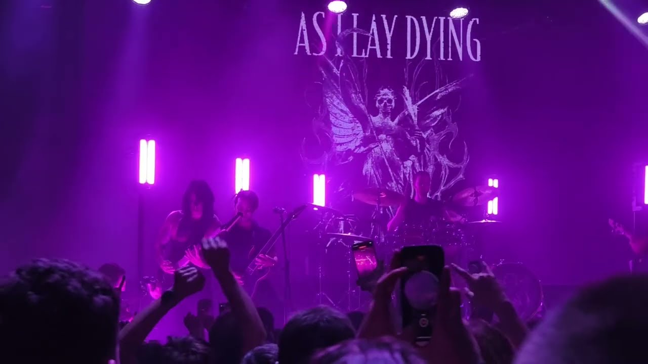 As I Lay Dying - The Darkest Nights (Live, Екатеринбург, Свобода, 31.10.2025) #AsILayDying