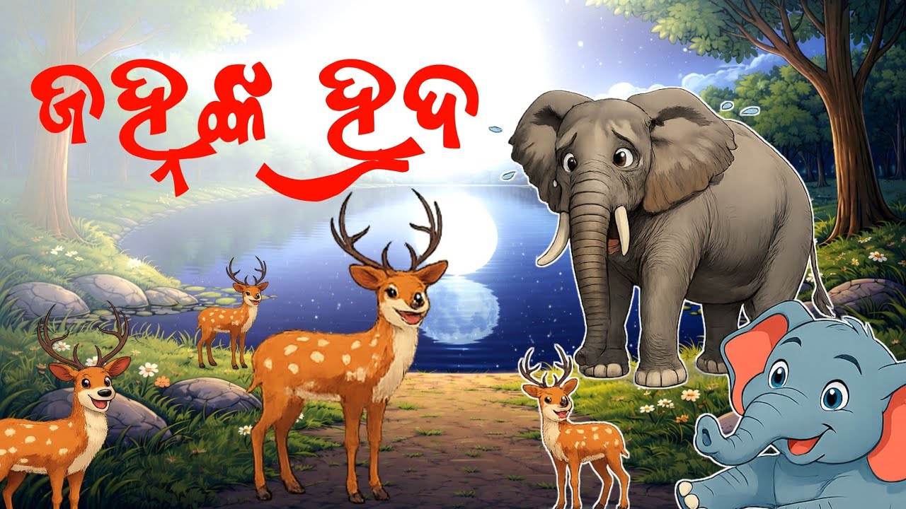 ଜହ୍ନଙ୍କ ହ୍ରଦ 🌕 | Pilanka Kahani | Odia Moral Story | Odia Kahani Janha nka hrada#odiamoralstory 