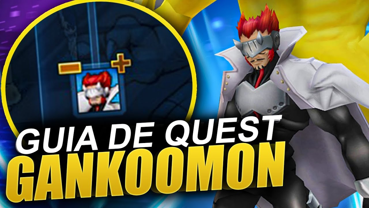 📝 GUIA DE QUEST: GANKOOMON | DMO QUEST GANKOOMON | LA Digimon Masters Online!