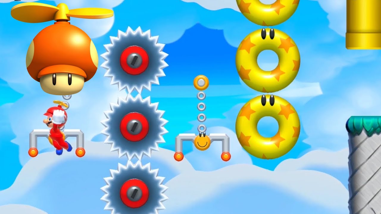 Super Mario Maker 2 🎮 Propeller Jump Challenge 🎮 Kevin!