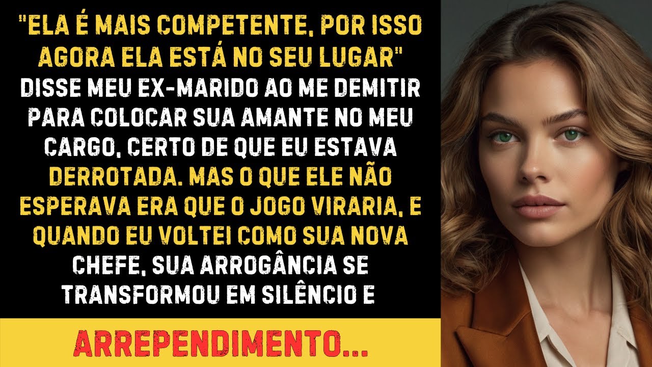 Meu ex marido me demitiu para deixar a amante no meu lugar “Ela é mais competente” até eu voltar...