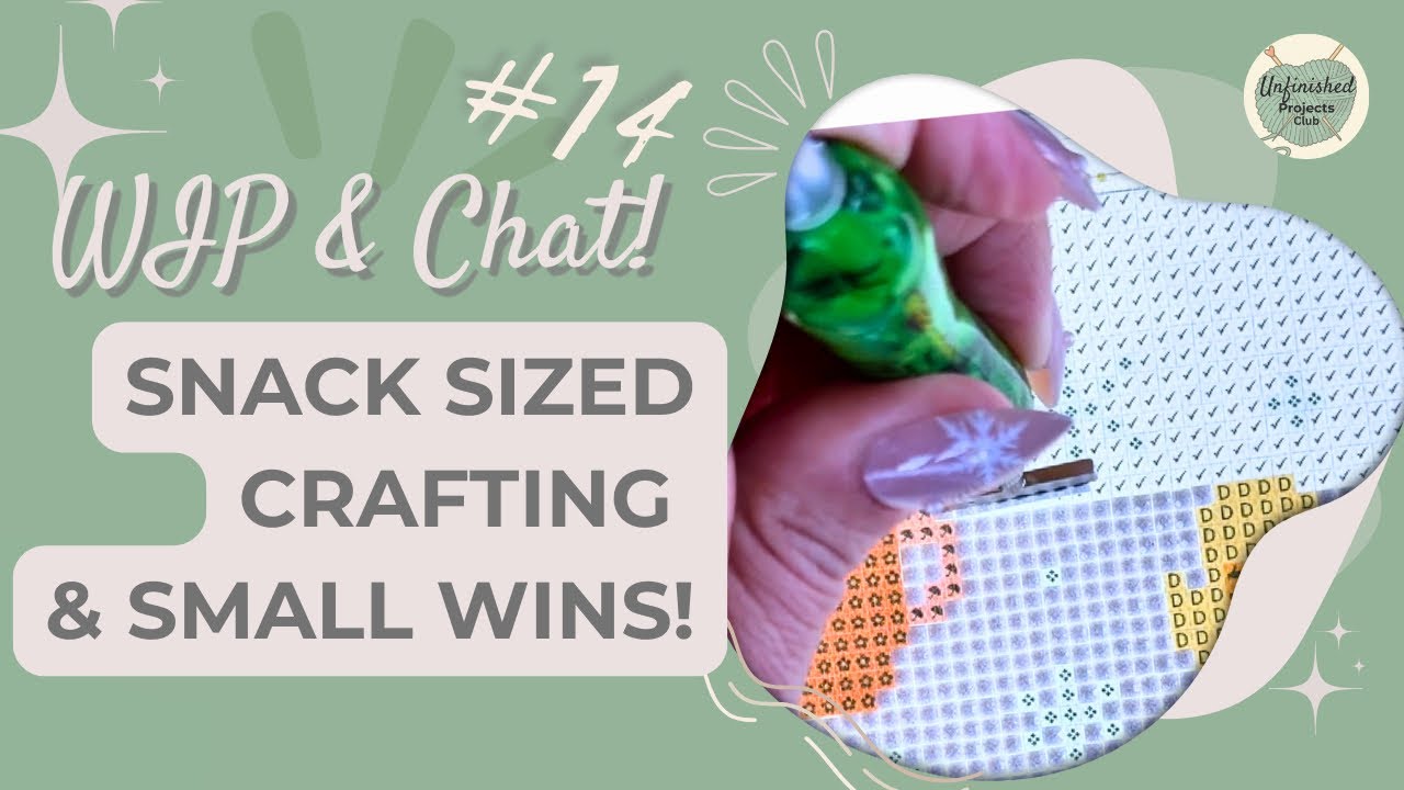 WIP & Chat #14 | Crafting Without Guilt, Burnout, or Pressure