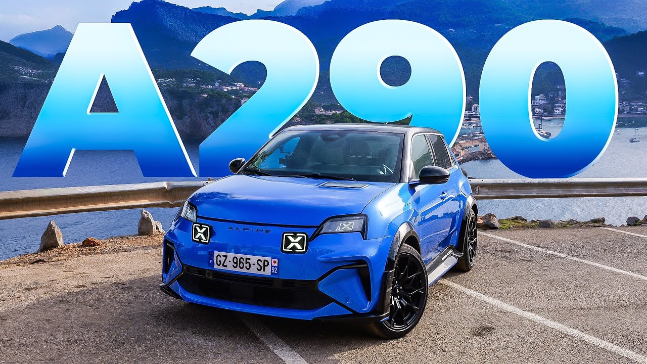 ESSAI Alpine A290 : la PREUVE qu'une VOITURE ÉLECTRIQUE peut être FUN !