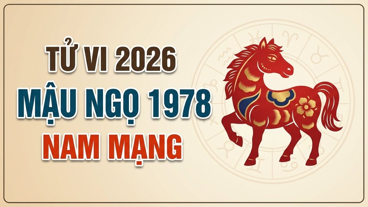 Tử Vi 2026 Tuổi Mậu Ngọ 1978 Nam Mạng | Năm Phạm Thái Tuế - Cơ Hội Hay Thử Thách?