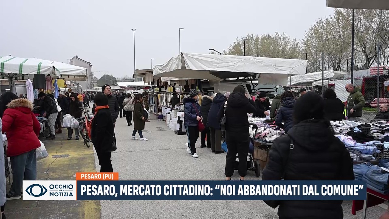 Pesaro, mercato cittadino in difficoltà: 