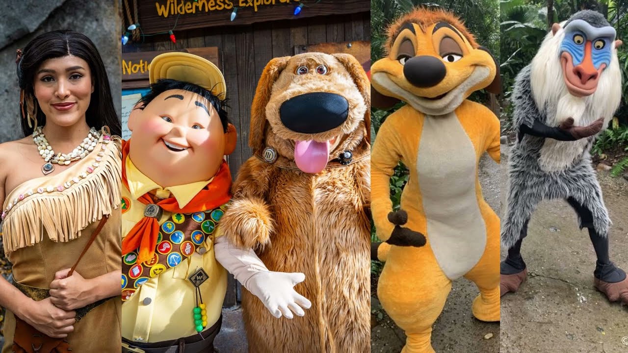 Disney Character Interaction Guide: Animal Kingdom