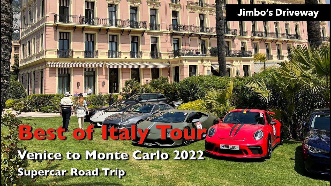 23. Supercar tour of Italy - Venice to Monte Carlo Road Trip, Lamborghini Gallardo Valentino Balboni