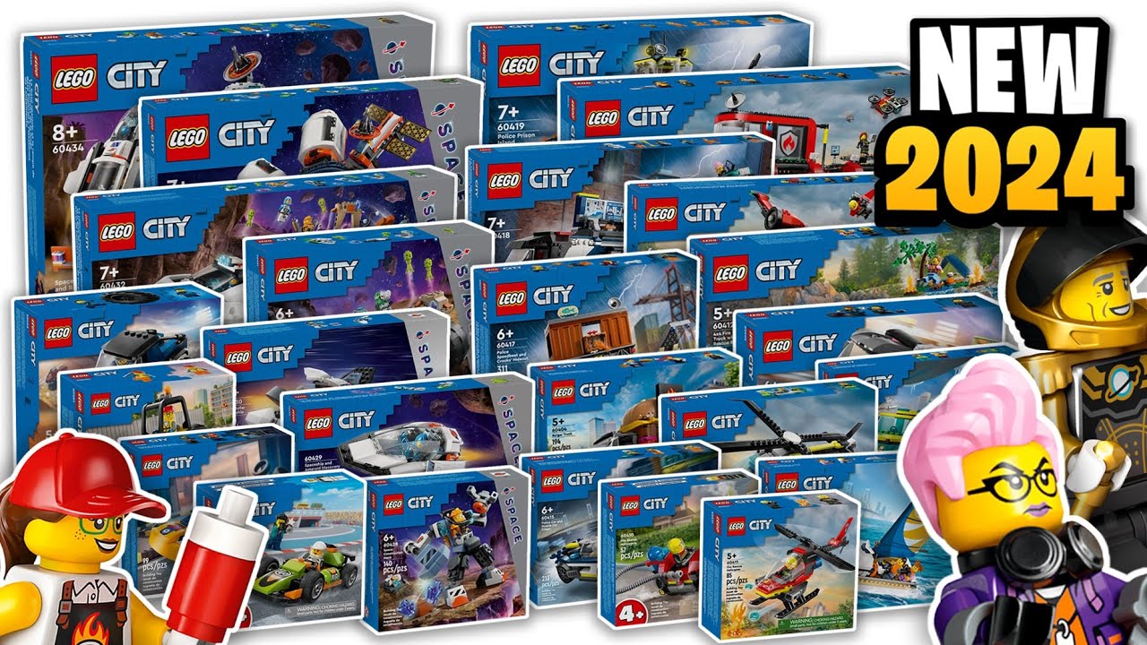 LEGO City 2024 Sets OFFICIALLY Revealed