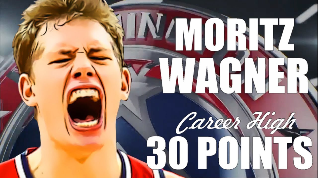 NBA | Moritz Wagner: Career High 30 Points // Washington Wizards Highlights @ Timberwolves