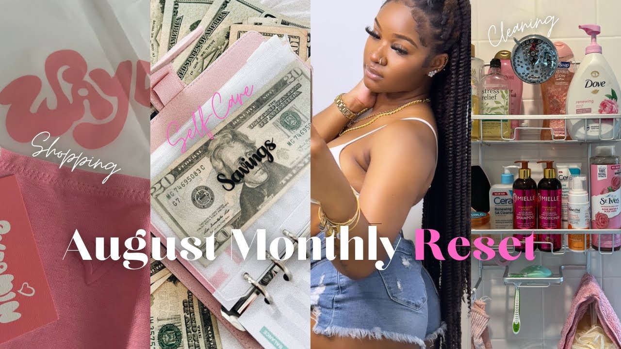 MONTHLY RESET FOR AUGUST | SHOPPING, CLEANING MOTIVATION, CONTENT PLANNING, & ROOM DECOR