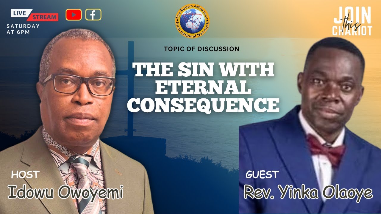 The Sin With Eternal Consequence [Join This Chariot]