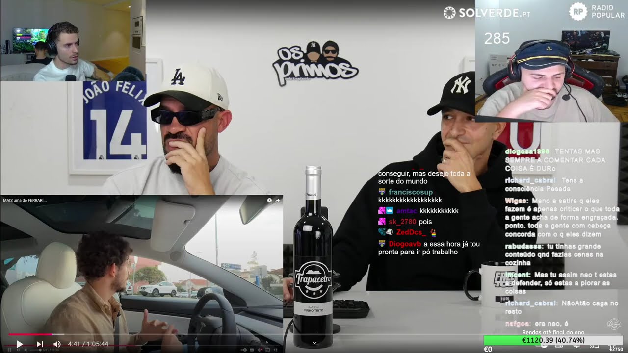 hdstr react a Ponto de vista de RUIVO vs Os Primos