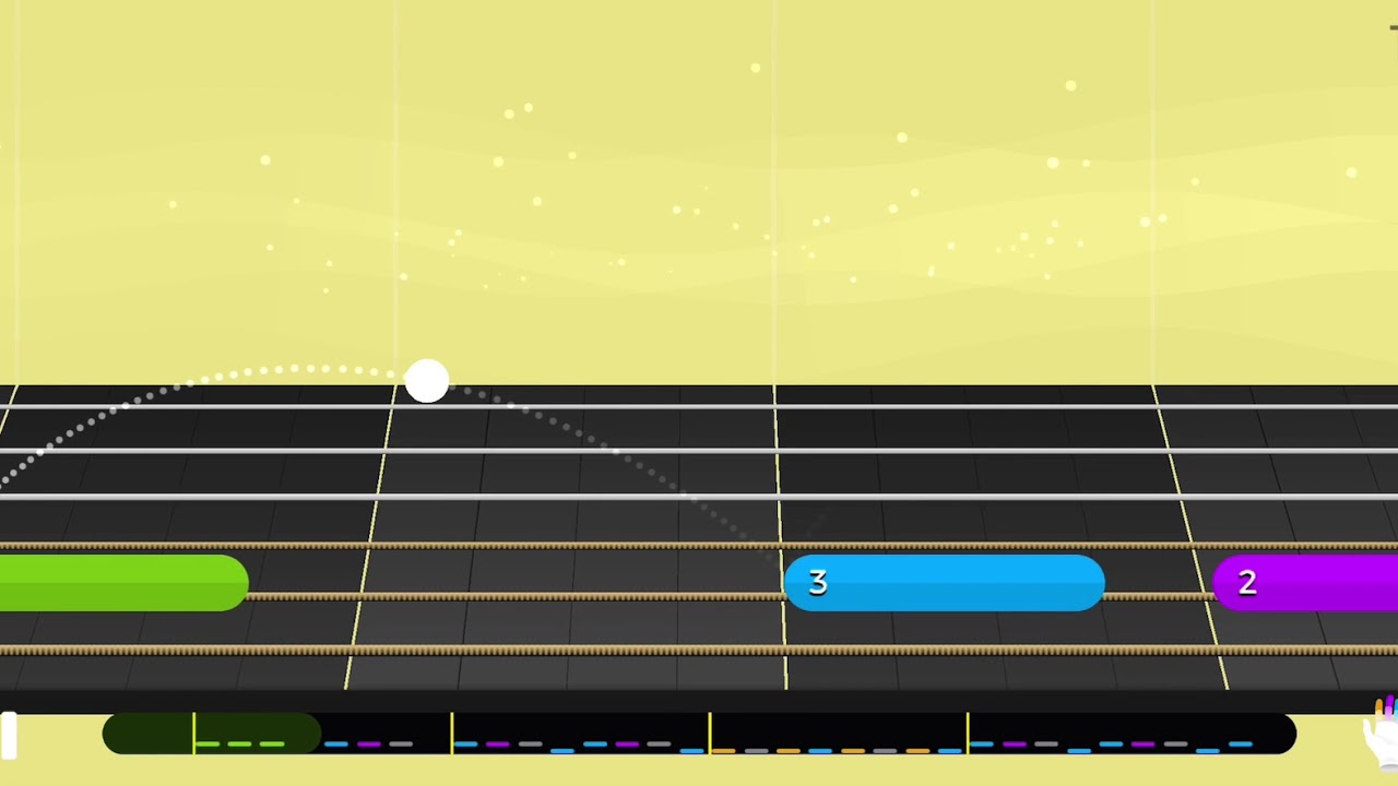 Yousician up in the air basic riff