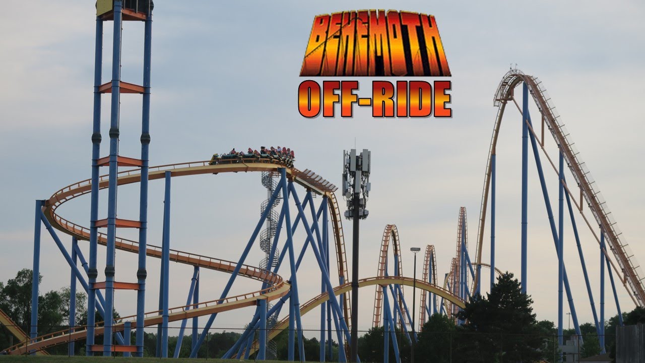 Behemoth Off-Ride Footage, Canada's Wonderland Bolliger & Mabillard Hyper Coaster | Non-Copyright