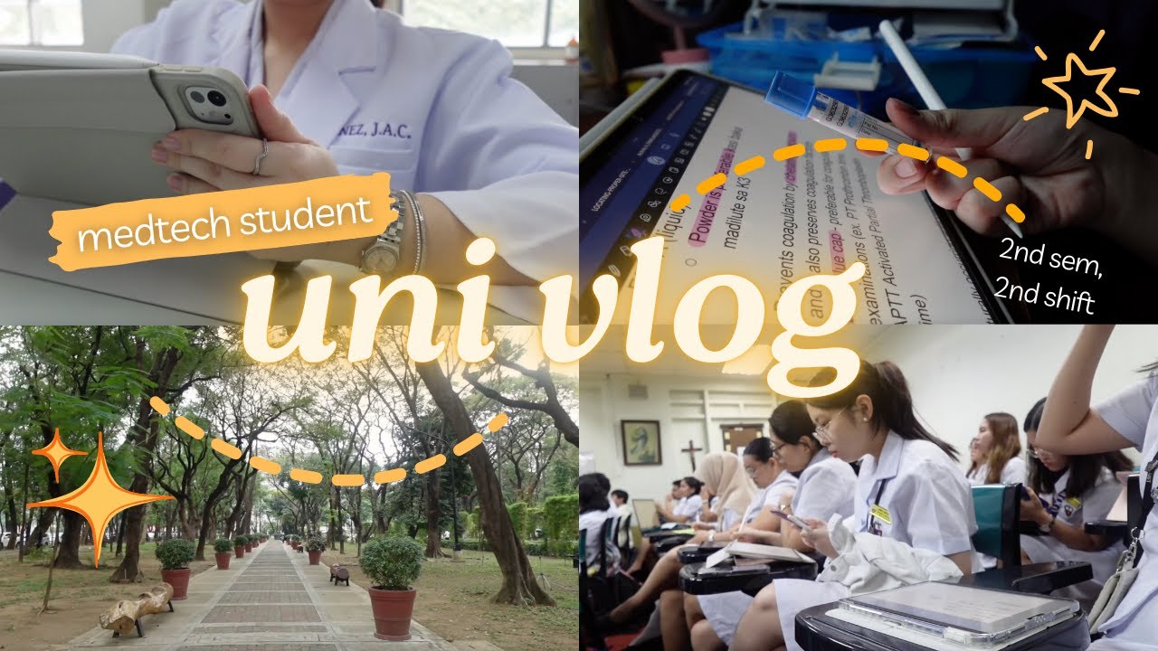 UNI VLOG: MedTech Student in UST💉Chill School Days + Fun Times | Feb 2025 pt. 1