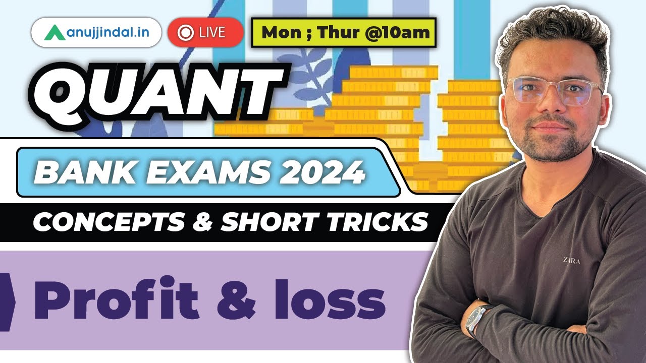 Profit and Loss | Tips & Tricks | Quantitative Aptitude for Bank Exams 2024 | SBI PO | IBPS PO