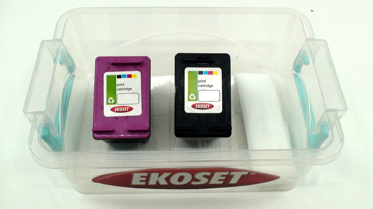 Canon Tıkalı kartuşların solusyon ve havuz yöntemiyle açılması