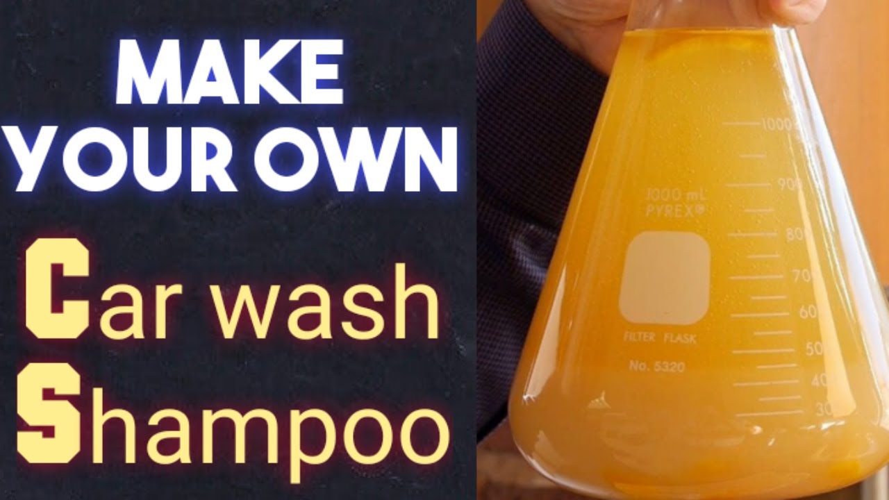 CAR WASH SHAMPOO||SHAMPOO FOR CAR CLEANING||DIY homemade.shampoo