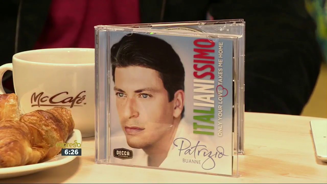 Lots of Fun on The Expresso Morning Show with Patrizio Buanne