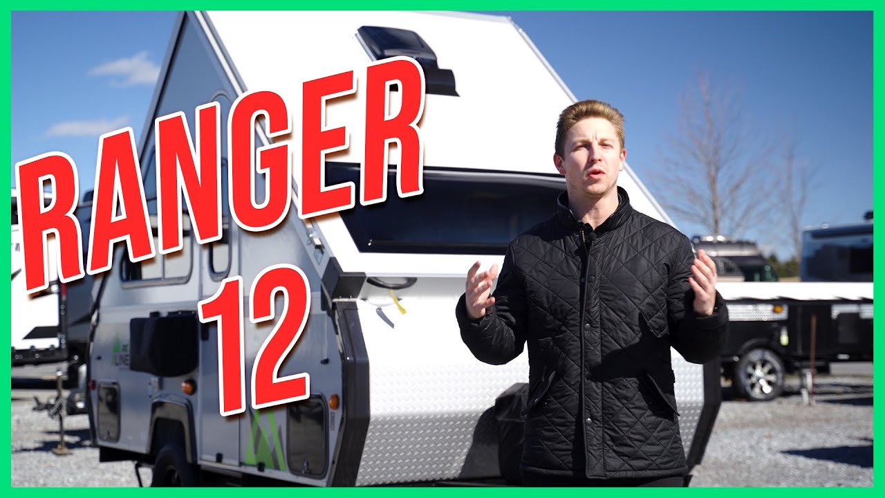 AYYliner! 2024 Aliner Ranger 12 A Frame Travel Trailer Tour w/ Justin Shanholtzer | Beckley's RVs