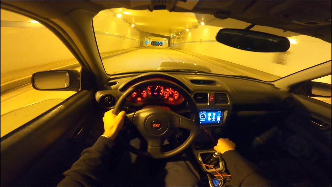 500hp Subaru Wrx Sti Terrorizes Highway At 5am POV