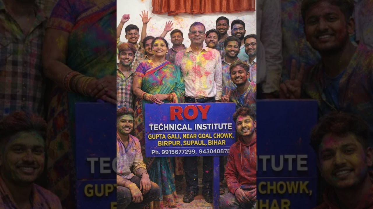 🇮🇳 Holi Mahotsav 2026 | Knowledge, Culture & Inspiration | Roy Technical Institute ##love #birpur 