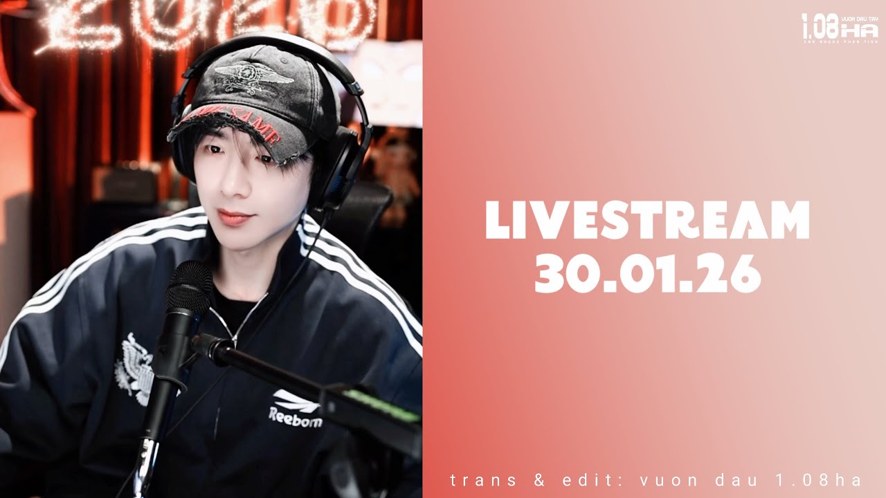 「Vietsub｜Livestream 30.01.26」Đạo sinh tôn trên bàn nhậu của Lưu Vũ Ninh