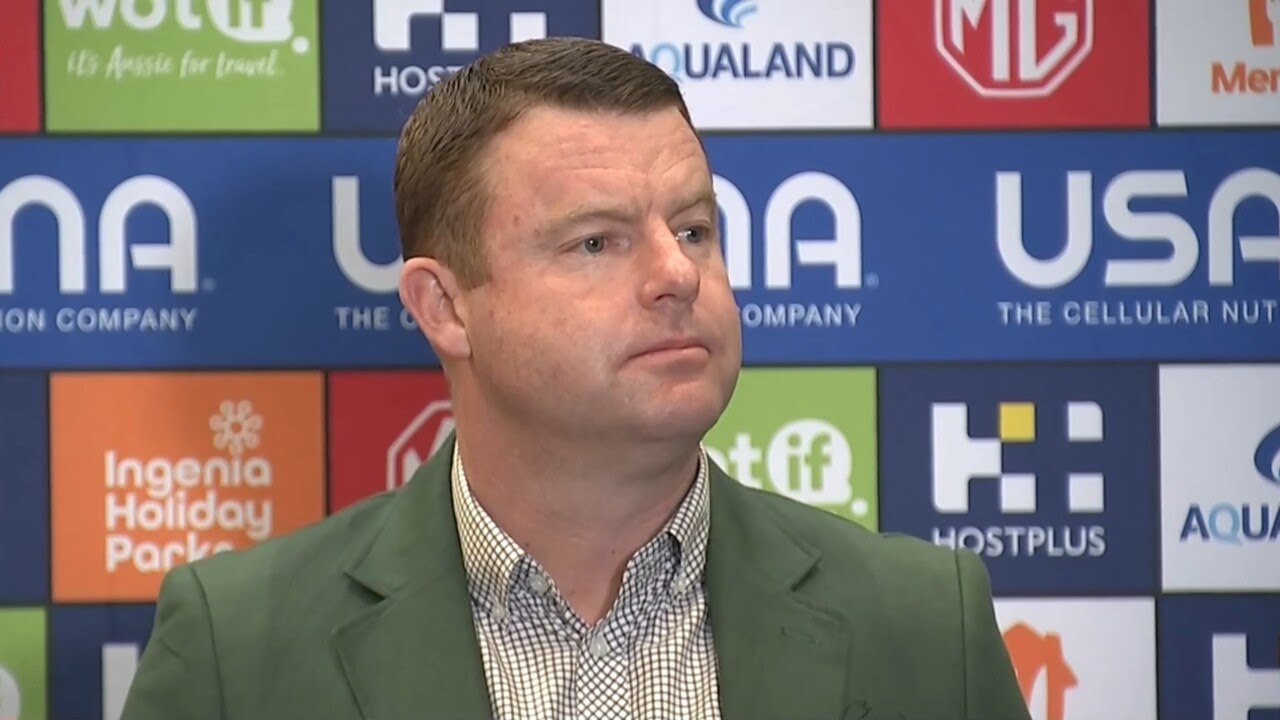 &lsquo;Dismissing a coach is never easy&rsquo;: Rabbitohs CEO fronts media following Demetriou&rsquo;s sacking