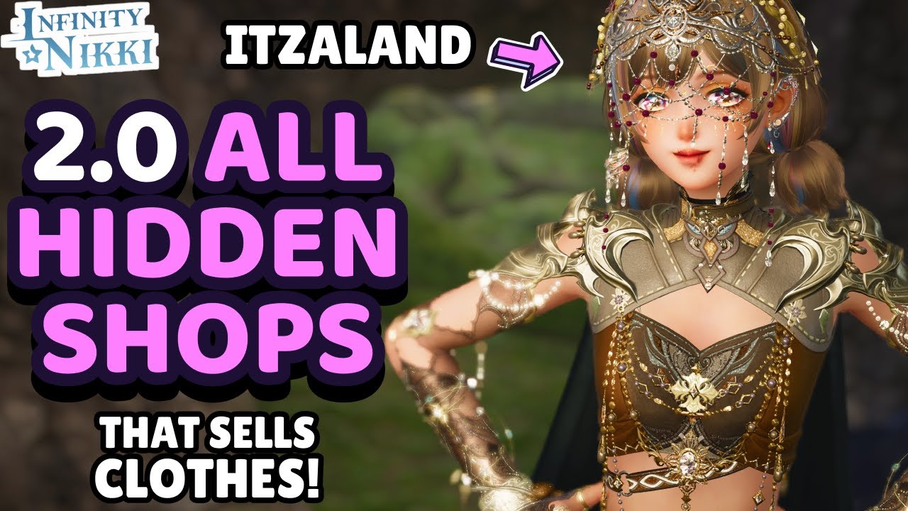 ALL 13 HIDDEN Shops in ITZALAND & 1 Pose Shop Bonus 🍄 Locations to buy lots of Clothes with Blings 💜