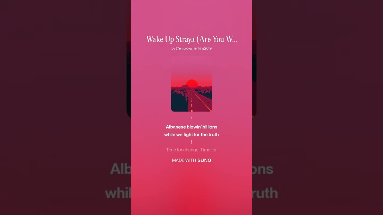 Wake Up Straya Are You With Me - Shortys revolution - Patriot Mix