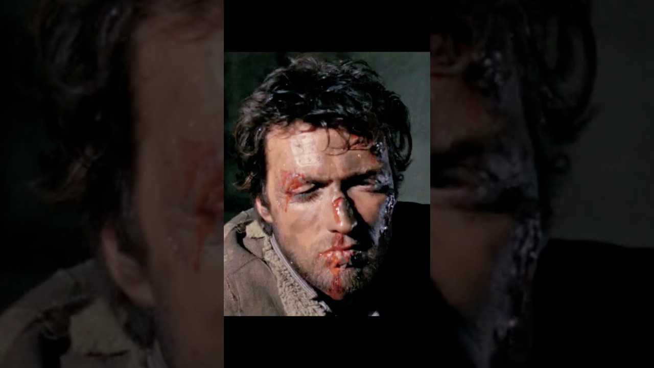 When a Beer Barrel Becomes a Weapon 💥 #clinteastwood