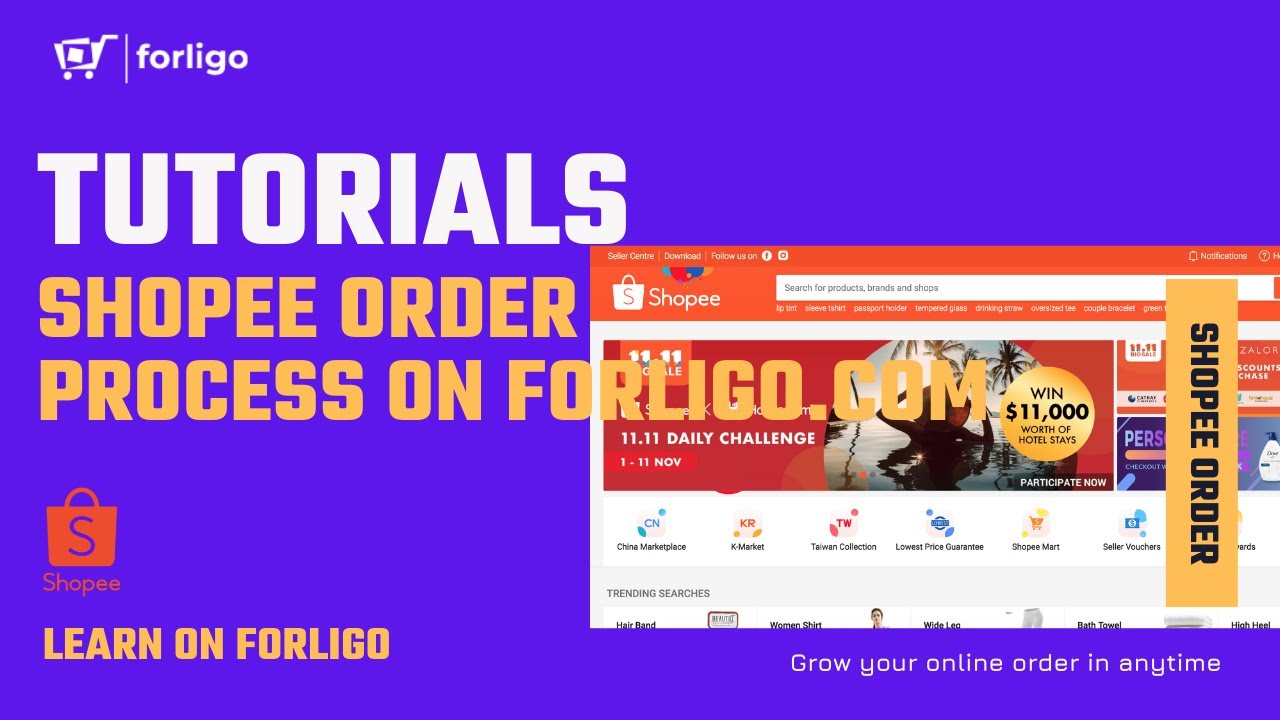 HOW TO PROCESS ORDER FROM SHOPEE TO FORLIGO ?