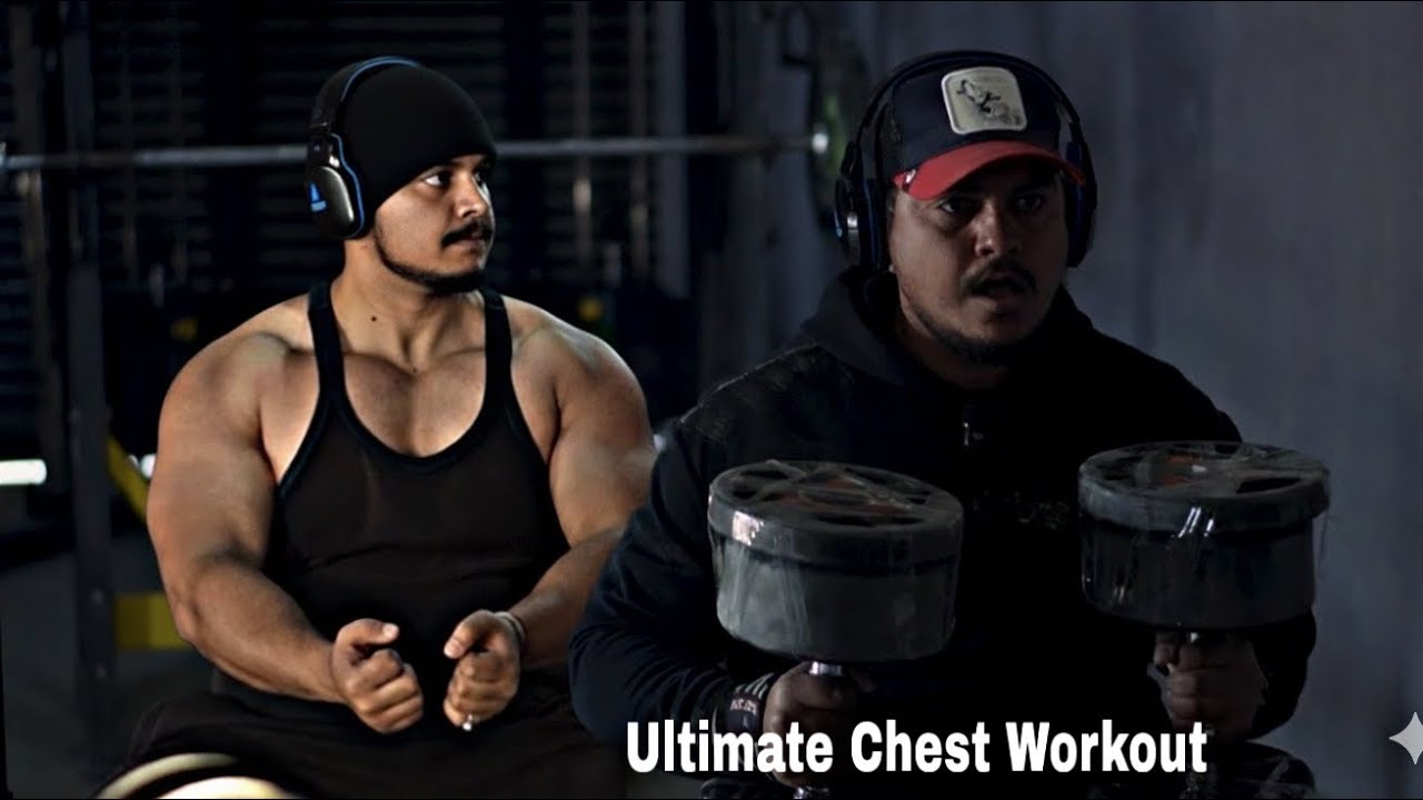 Ultimate Chest Workout 💥 + High-Protein Post-Workout Meal”