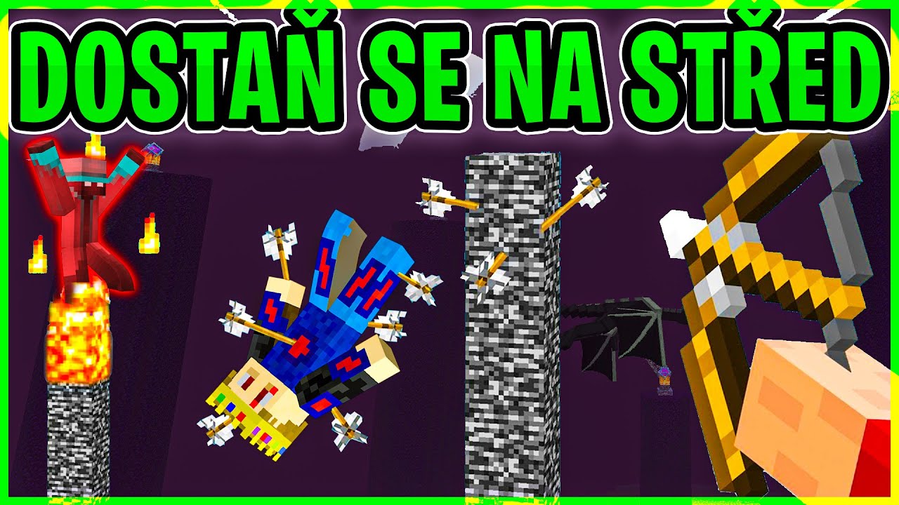DOSTAŇ SE NA STŘED, ALE V ENDU!😱| [MarweX&@GALAKTUS&@fatlaax&@MegaSkuci]