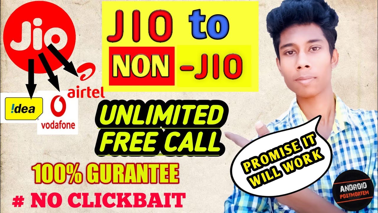 Jio to Non-Jio call HACK | Free call to any network | Free unlimited VoIP call