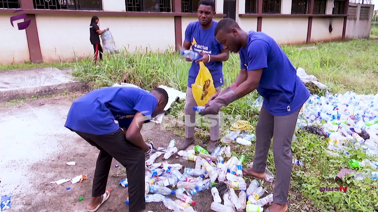Teenagers In Nigeria Are Converting Plastics To Bricks For Construction