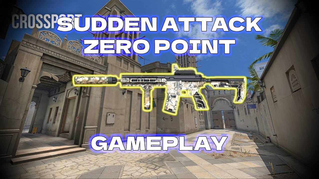 Sudden Attack Zero Point GAMEPLAY - M4A1 (Crossport)