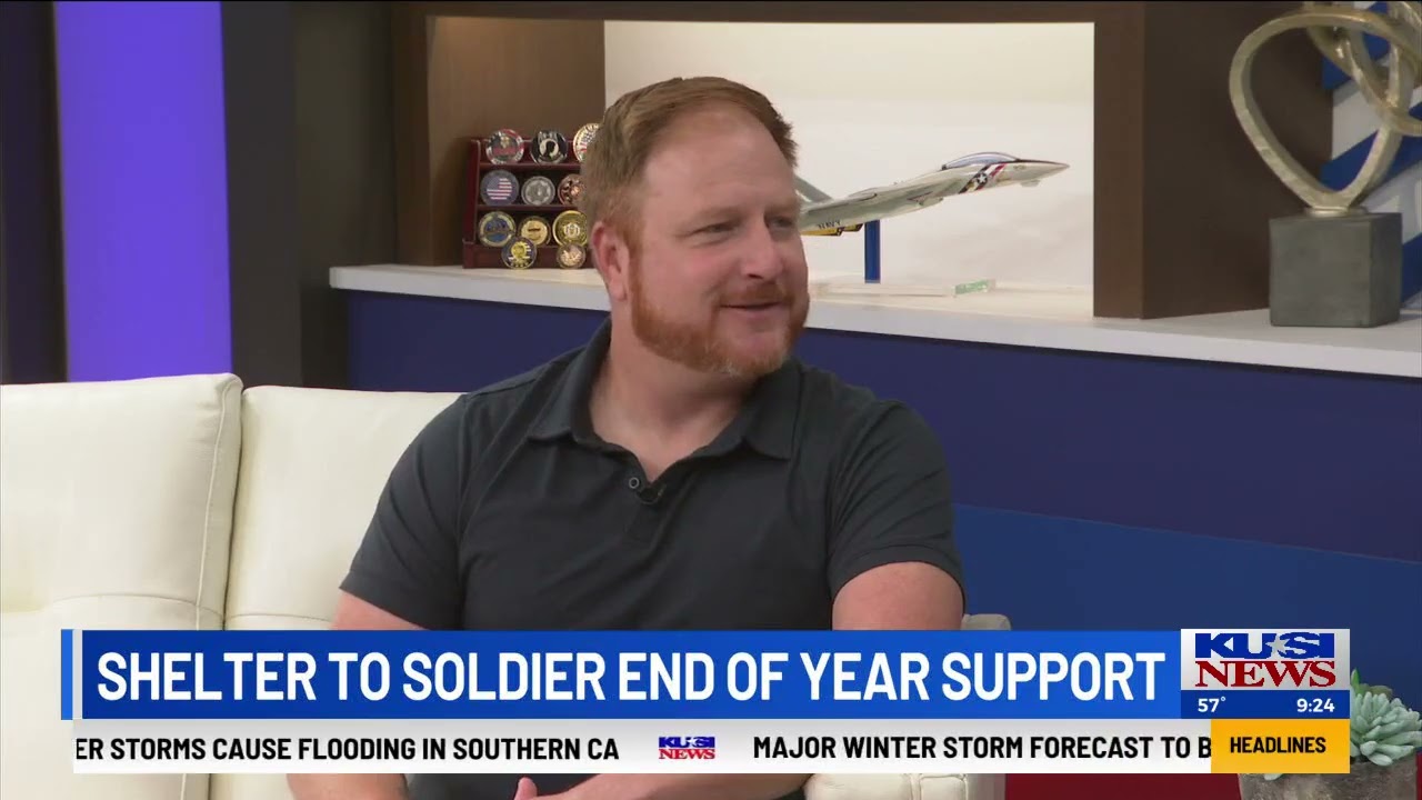 Shelter to Soldier End of Year Support on KUSI