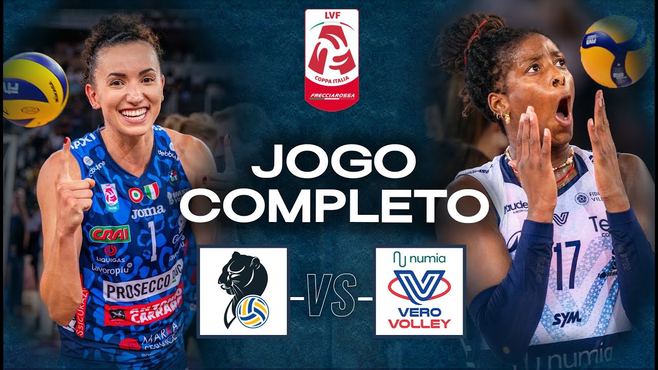Minha primeira final na Itália 🇮🇹 ✨🏆 Supercoppa - Conegliano x Milano - Jogo Completo