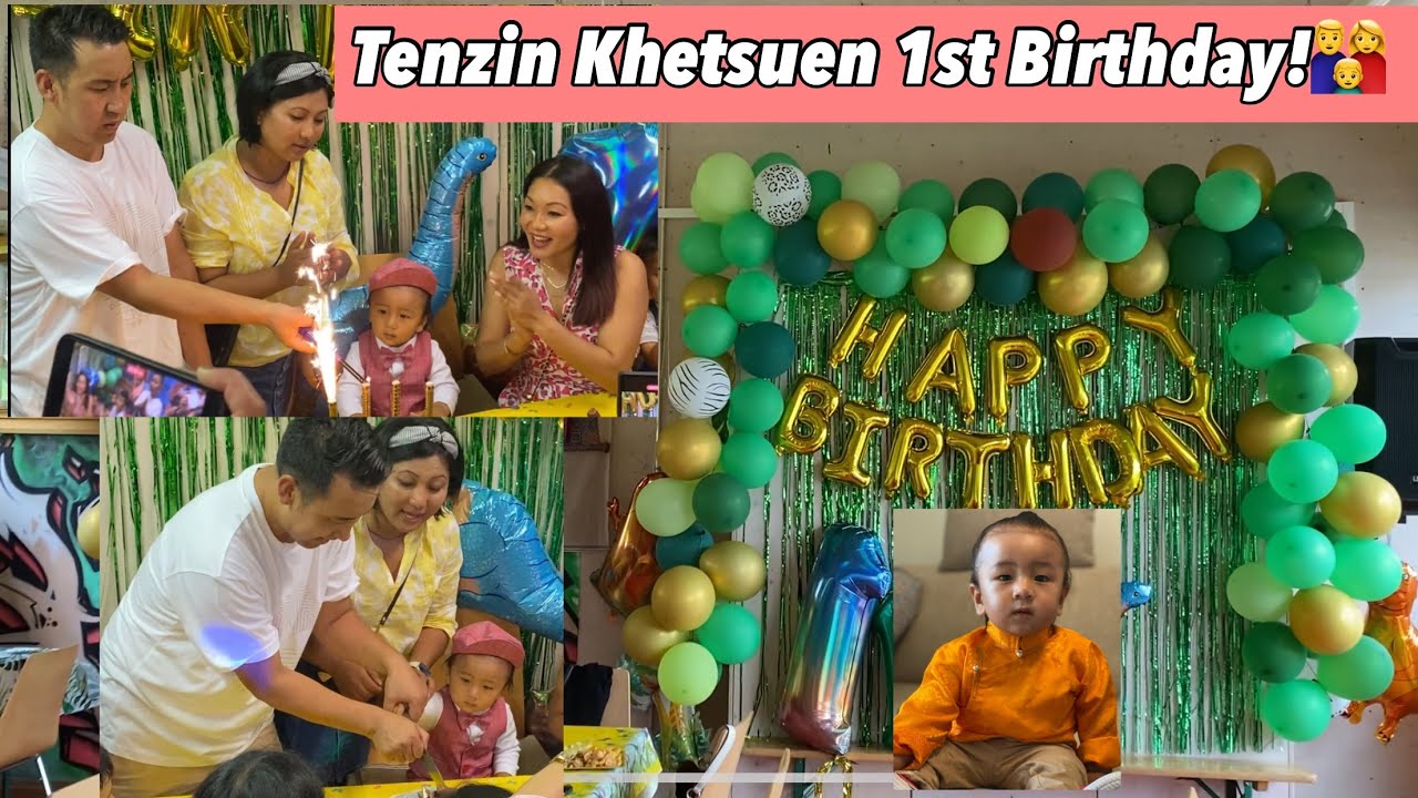 Celebrating my nephew&rsquo;s 1st birthday in Swiss￼🇨🇭Vlog #23 Tenzin Donsel-Tibetan Singer/Youtuber