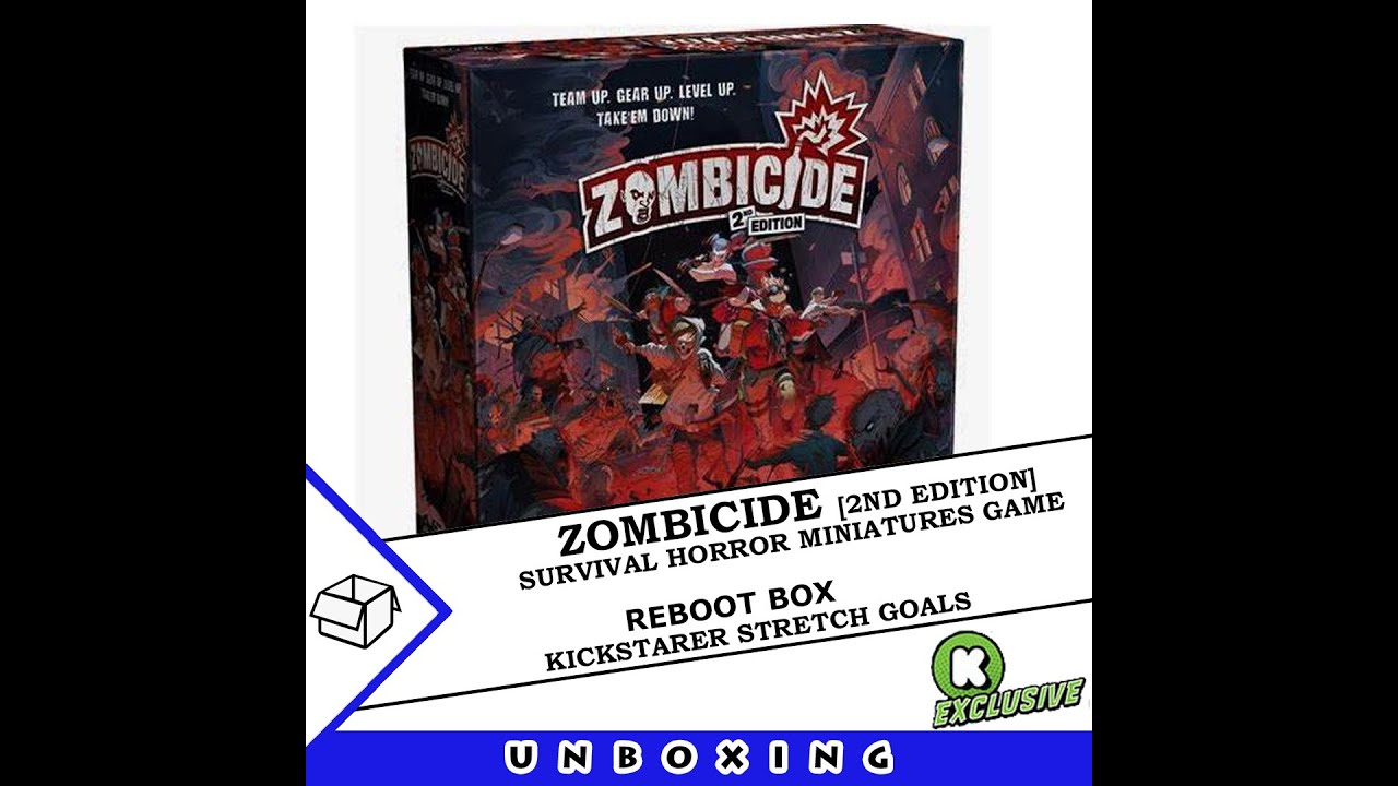 Zombicide 2nd Edition: Reboot Box [Kickstarter exclusives] - Part 1: Zombies!