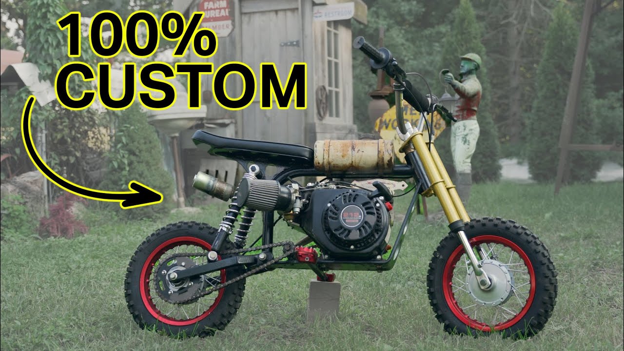 Full Suspension Mini Bike Custom Build