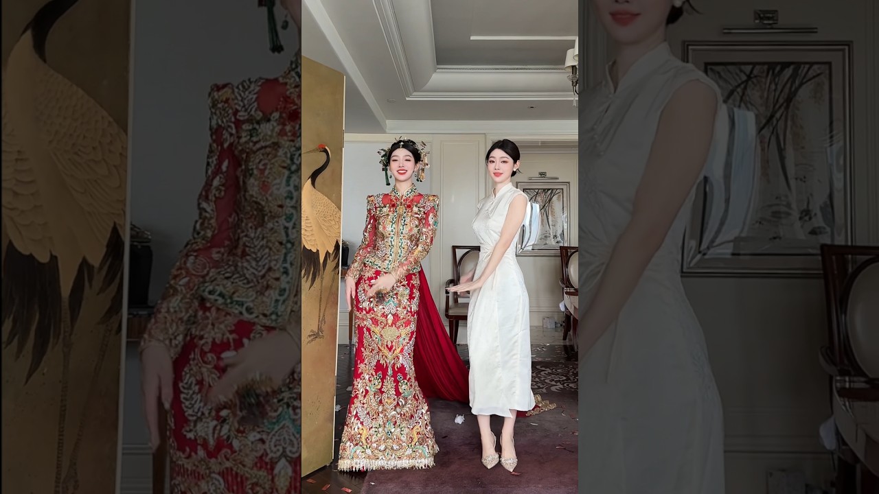 The best transition for wedding is here~ Tiktok trending #shorts  Cr: Douyin