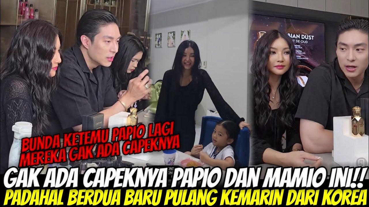 GAK ADA CAPEKNYA!! BUNDA SARWENDAH KETEMU PAPIO LAGI PADAHAL BARU KEMARIN PULANG BARENG DARI KOREA 
